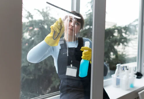 Nettoyage de vitres intérieures et extérieures à Sauvagnat-Sainte-Marthe